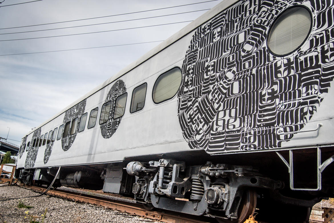 Fresh Paint on the Railcars